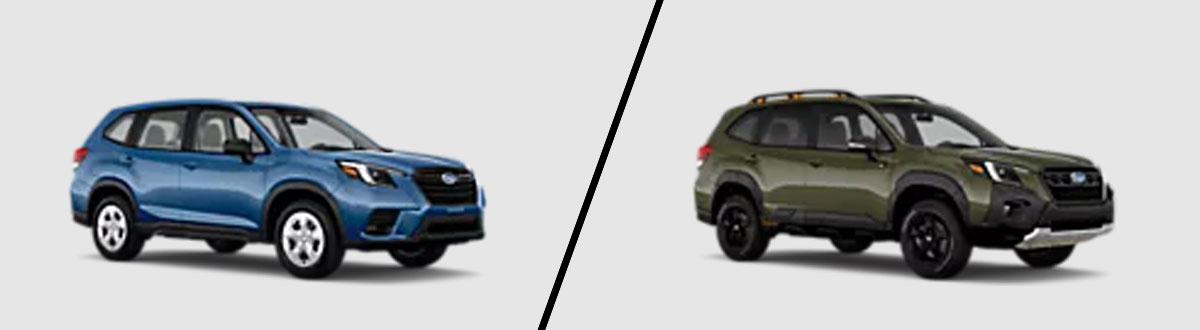 2024 Subaru Forester Base vs 2024 Subaru Forester