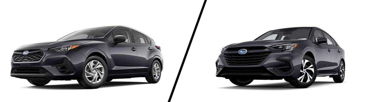 2024 Subaru Impreza vs 2024 Subaru Legacy