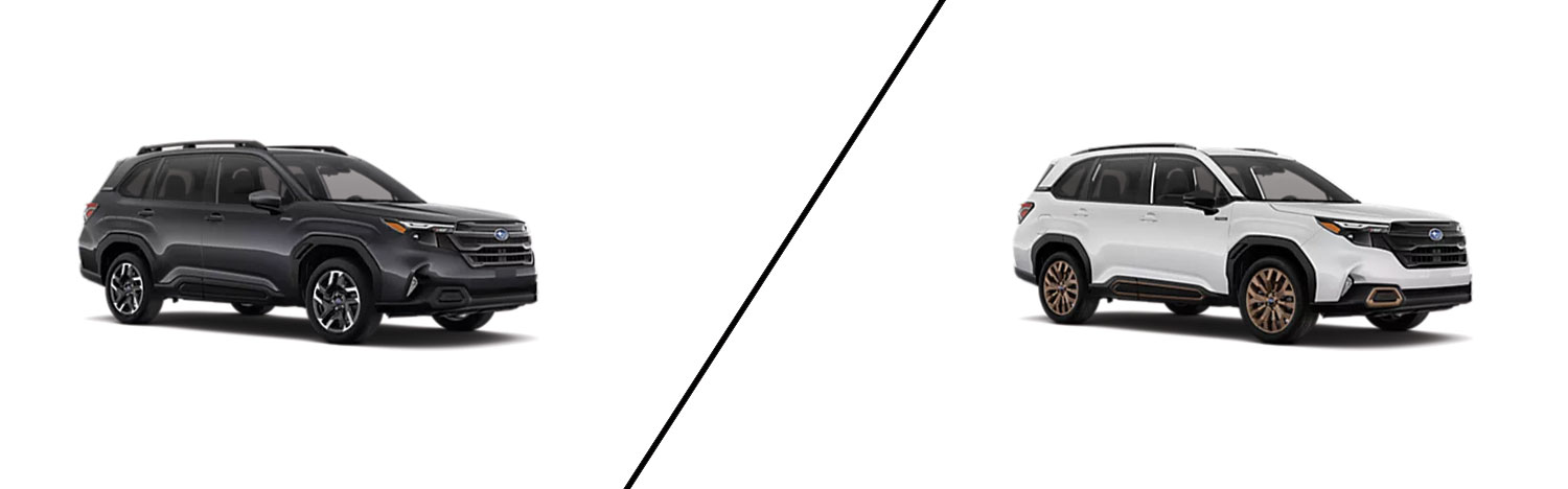 2026 Subaru Forester Premium Hybrid vs Sport Hybrid