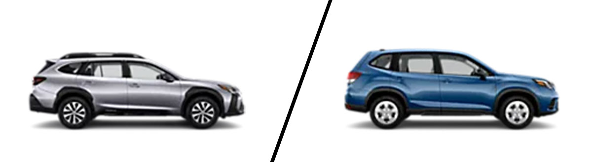 2024 Subaru Outback vs 2024 Subaru Forester