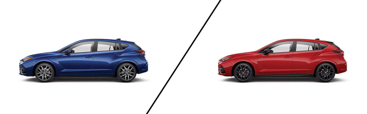 2026 Subaru Impreza Sport vs RS